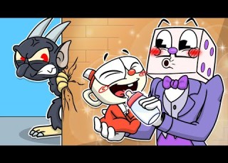 CUPHEAD IS A BABY Sad Story But Happy Ending Animation The Cuphead Show Animation