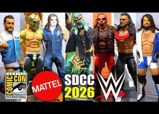  INSANE WWE Figures Revealed At San Diego Comic Con 2026