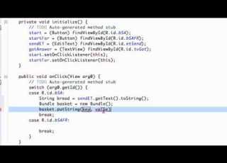  Android Application Development Tutorial 47 Passing A String Between Activities
