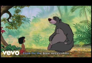 Phil Harris Bruce Reitherman The Bare Necessities From The Jungle Book Sing Along