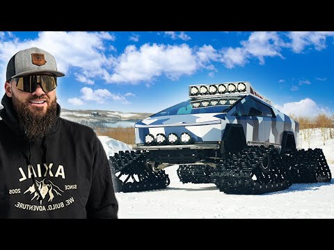 World S First Cybertruck On TRACKS Is Crazier Than You Think