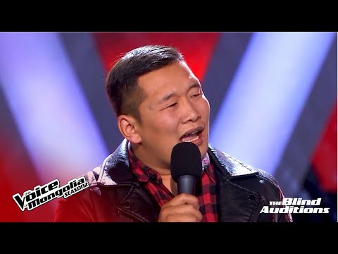 Dashnyam E Busgui Blind Audition The Voice Of Mongolia S2