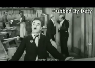 Charlie Chaplin As A Waiter At A Restaurant Dubbed By Defy
