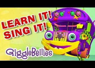 LIVE Wheels On The Bus Sing A Long Nursery Rhymes GiggleBellies