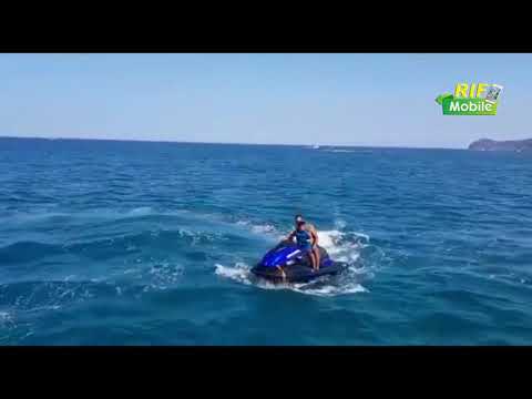 انفجار جت سكي في سائحين بشاطئ طنجه يتسبب باصابه ابن ووالده