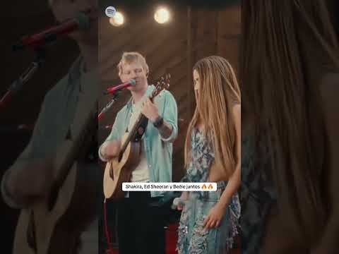 Shakira Ed Sheeran And Beéle Together Shakira Edsheeran Beele Tiktok Parati Foryou Fyp
