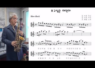 조용필 보고싶은 여인아 Lady I Miss You Alto Saxophone Cover