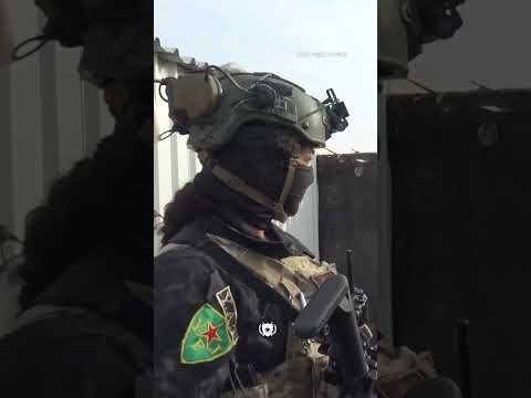 Counterrorism Units Search Operations Inside Al Hawl Camp Ypg Ypj Kurdistan Rojava