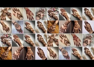 Back Hand Mehndi Design Simple Easy And Beautiful