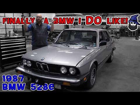 Finally A BMW The CAR WIZARD Likes Why Does The Wizard Like This 87 528e Why Is It In His Shop Finally A BMW The CAR WIZARD Likes Why Does The Wizard Like This 87 528e Why Is It In His Shop