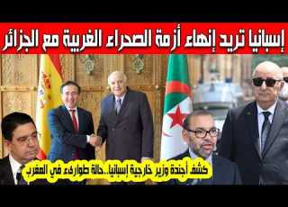 Alvarez S Visit To Algeria Spanish Media Reveals Sanchez Seeks To End The Western Sahara Crisis