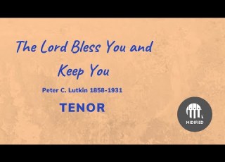  The Lord Bless You And Keep You Tenor