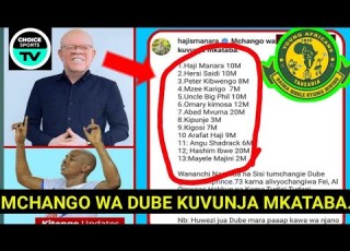 HAJI MANARA WALIMCHANGIA FEI TUNAMCHANGIA DUBE AVUNJE MKATABA WAKE NA AZAM FC