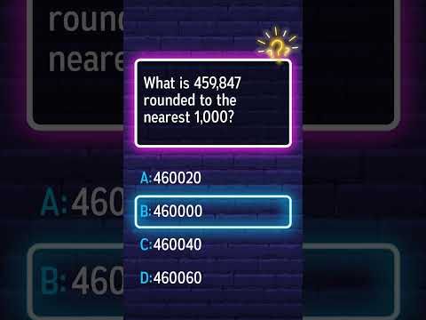 What Is 459 847 Rounded To The Nearest Thousand