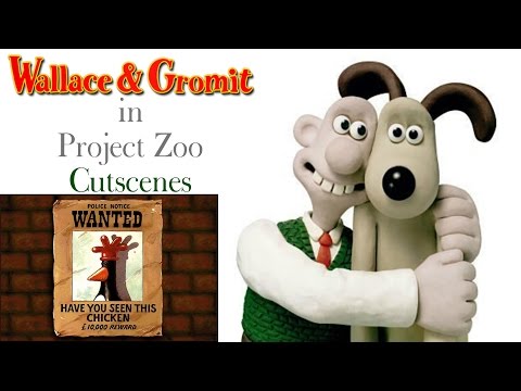 Wallace Gromit In Project Zoo PS2 Cutscenes