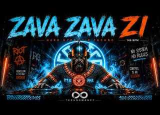 ZAVA ZAVA ZI Hard Hypnotic Techno 145 BPM