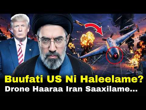 Iran Buufata Waraanaa US Haleelte Drone Haaraa Arash 2