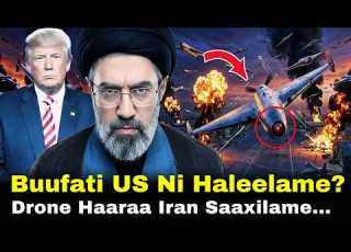 Iran Buufata Waraanaa US Haleelte Drone Haaraa Arash 2