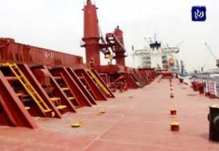 ميناء العقبة الجديد يستقبل أول باخرة قمح محملة بنحو 48 ألف طن 11 3 2017