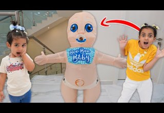 بابا تحول الى بيبي لولو