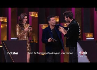  Kartik Aaryan Kriti Sanon On Koffee With Karan Season 6 Hotstar