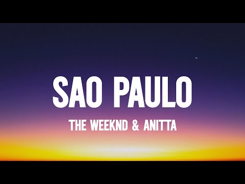 The Weeknd São Paulo Feat Anitta Music Visualized Lyrics