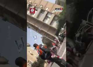  تفحم سيارات وأضرار في بنايات بعدة مناطق في تل ابيب بعد سقوط صاروخ انشطاري إيراني