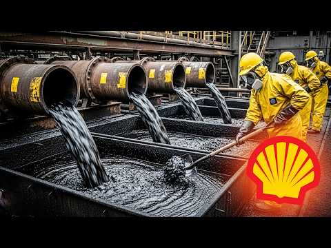 كيف يتم تصنيع البنزين داخل المصنع Gasoline Factory