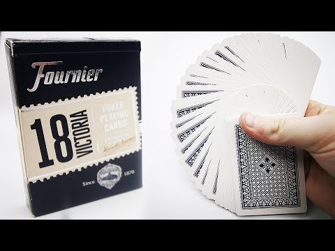Kartenspiel Review Fournier 18 Victoria Blue Spielkarten HD