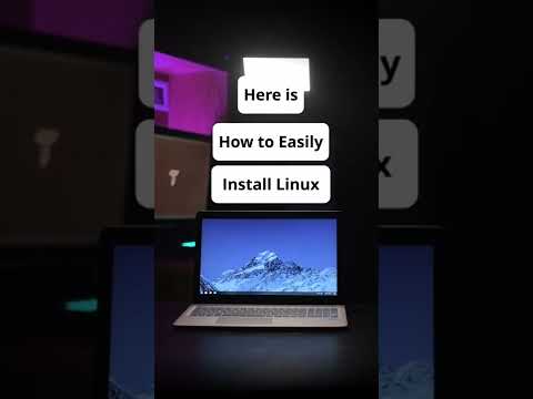 How To Install Linux On Any PC EASILY Shorts