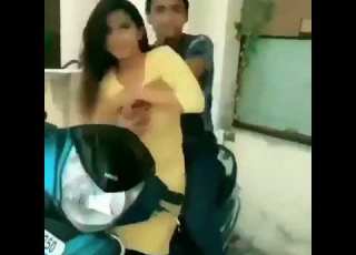 Teen Boy Pressing Her Gf Bo Bs Very Funny Hot And Sexy Funny Shorts