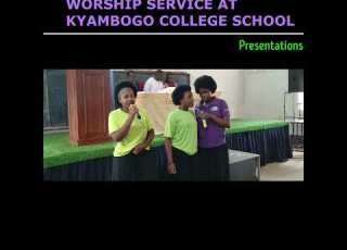  Presentation During Sunday Service At KCS