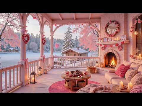 Cozy Valentine S Day Fireplaces Music Relaxing Piano Music Happy Valentine S Day