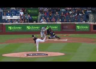 MIA NYM Kodai Senga Strikes Out Four 2026