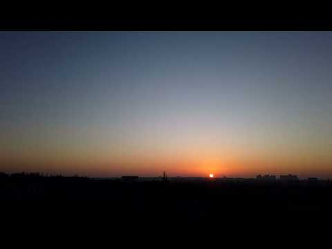 Закат над Джанкоем 21 01 2023 Таймлапс
