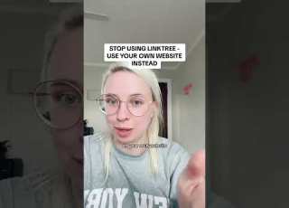 STOP USING LINKTREE USE YOUR OWN WEBSITE INSTEAD