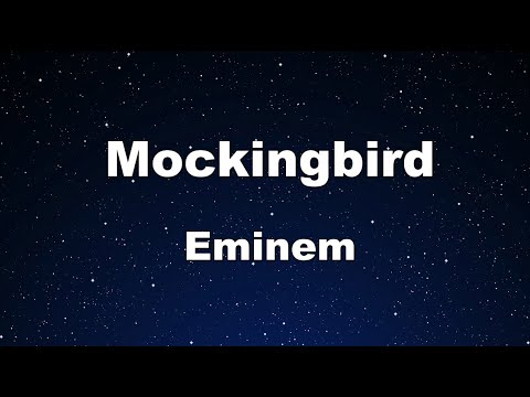 Karaoke Mockingbird Eminem No Guide Melody Instrumental