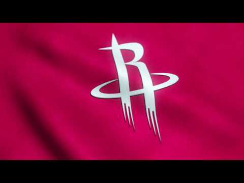 Houston Rockets Logo Flag Animation Loop