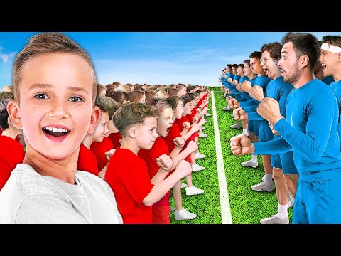 الأطفال مقابل الكبار تحدي القوة القصوى من فلاد الأطفال مقابل الكبار تحدي القوة القصوى من فلاد