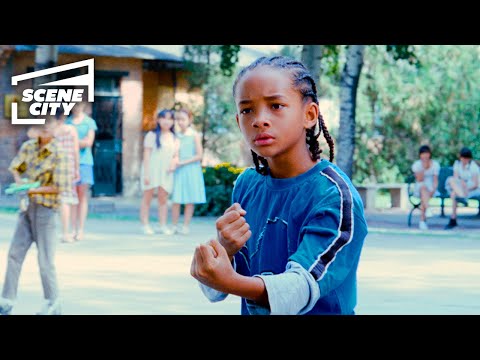 The Karate Kid Dre Faces Bullies JADEN SMITH SCENE