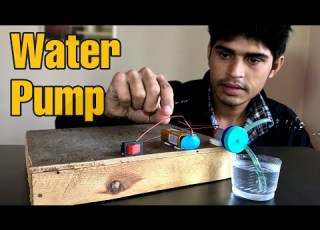  How To Make Water Pump At Home Very Easy Crafts In Hindi