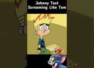  Johnny Test Screaming Like Tom Johnnytest Tomandjerry Cartoonnetwork