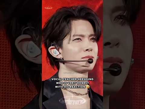 Heeseung We Listen And We Judge Vocal Teacher Heeseung Honest Reaction To Engene Enhypen
