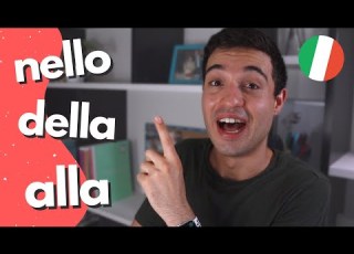 Complex Prepositions How To Use Del Nello Alla In Italian Eng Audio