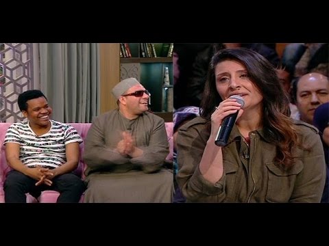 معكم منى الشاذلى شاهد ماذا فعل الشيخ محمدي بعد غناء الفنانة أجفان الآمير