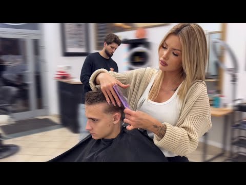 ASMR Haircut Relaxing Barber Sounds Victoria S Precision Cut