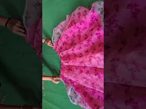 Organza Dress Cutting Organza Frock Dress Designs Kurti Cutting
