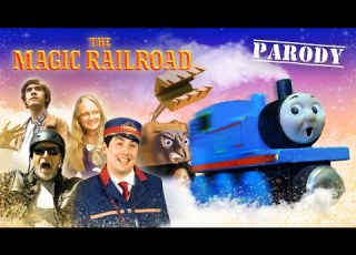  The Magic Railroad Parody Thomas Friends FULL MOVIE