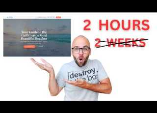 I Rebuilt My Website In 120 Minutes Using AI