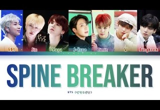 BTS Spine Breaker Lyrics 방탄소년단 등골브레이커 가사 Color Coded Lyrics Han Rom Eng